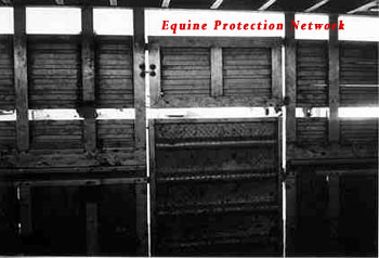 The above photos shows the door located on the left side of the double deck trailer. New York Agricultural and Markets Law, Section 359-a states,
